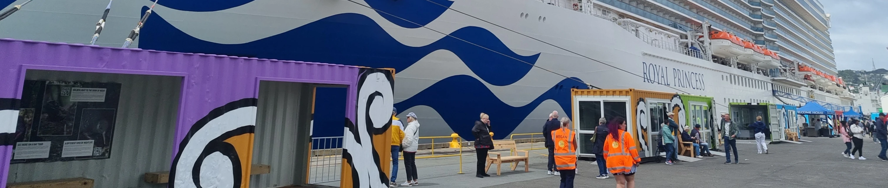 Cruise at berth
