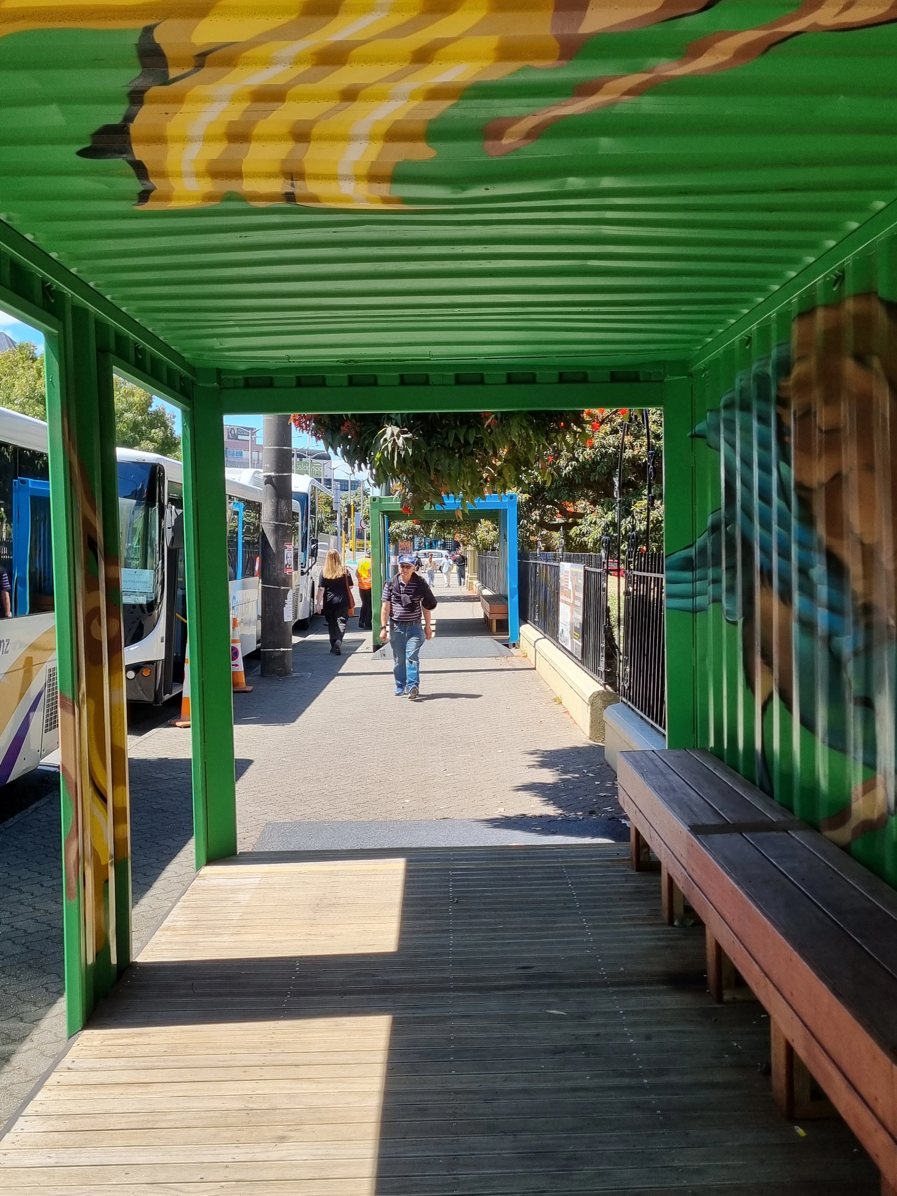 Cruise Shelters in use 2