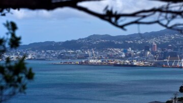 Port view through trees DL220920cpt 003