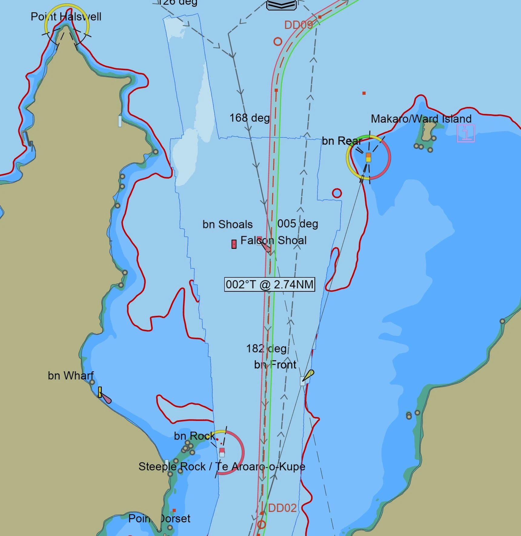 FALCON SHOAL IN SVW SVW Arrival