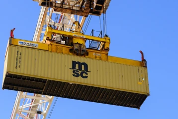 Cranes in action   PortConnect